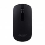 Mouse óptico inalámbrico delgado Acer - negro