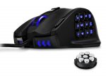 Ratón para juegos, UtechSmart Venus 16400 DPI Ratón para juegos con cable RGB MMO programable con láser de alta precisión
