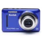Cámara digital compacta KODAK PIXPRO FZ53 - Video HD 720p con zoom óptico 5X de 16MP (azul)