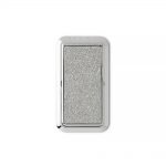 Soporte y agarre universal para teléfono HANDLstick, brillo plateado