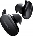 Bose - Auriculares con cancelación de ruido QuietComfort - Auriculares internos inalámbricos verdaderos con Bluetooth - Triple negro