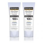 Neutrogena Ultra Sheer Dry-Touch Protector solar resistente al agua SPF 100+, paquete de 2 - 3 oz. onz