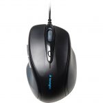 Ratón con cable Kensington Pro-Fit de tamaño completo, negro