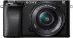 Sony - Cámara de video 4K sin espejo Alpha 6100