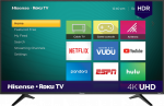Hisense - Roku Smart TV 4K UHD LED 43 pulgadas