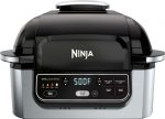 Ninja - Parrilla interior Ninja® Foodi ™ 5 en 1 con freidora de aire - Acero inoxidable