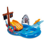 Piscina Barco pirata inflable Summer Waves con centro de Juegos.