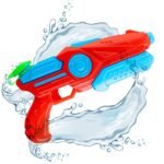 4 pack - Pistolas de agua rojo fuego Prextex Rellenables.