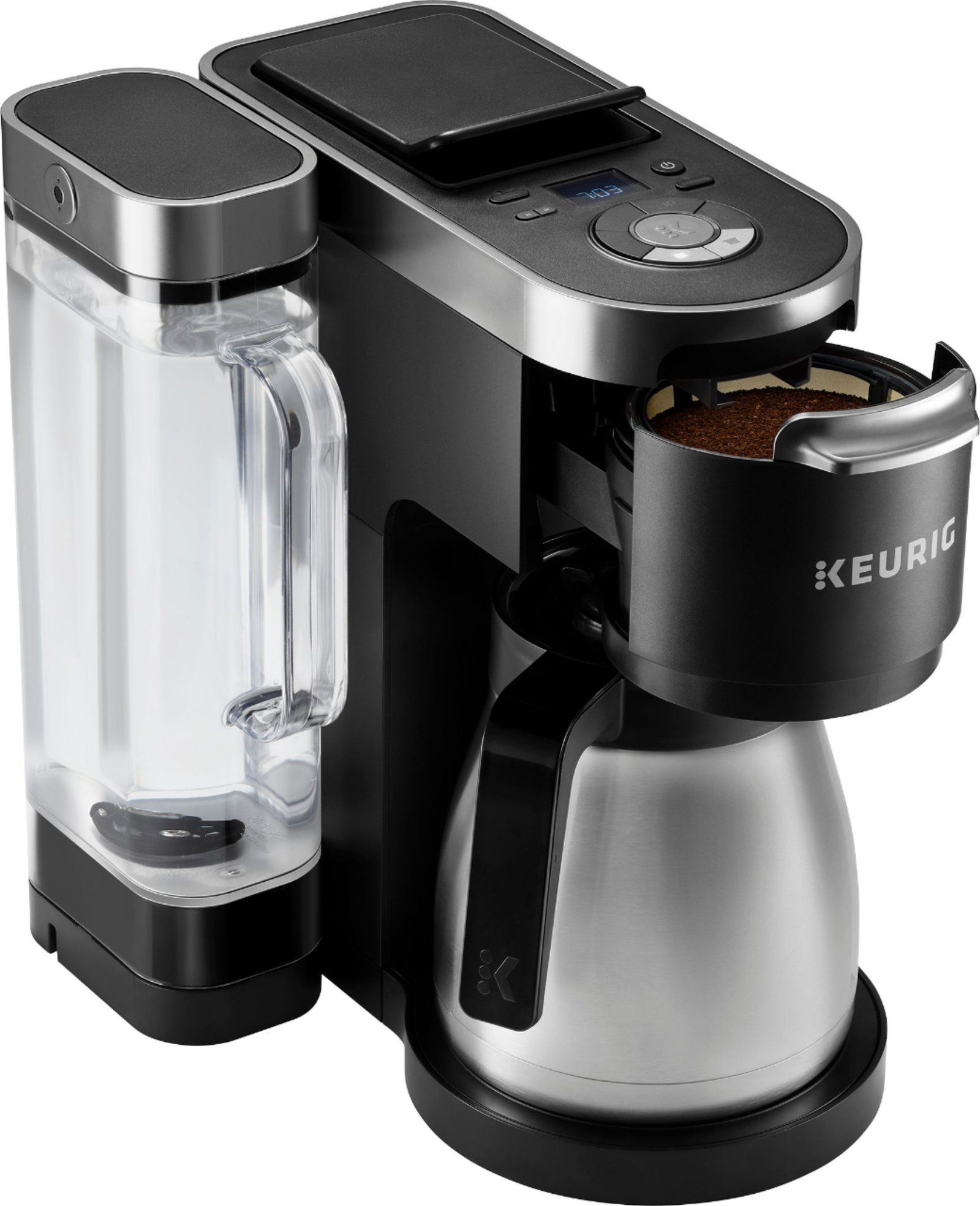 Tecnológico. Cafetera Combi Dúo Supreme Expresso CK7355 Ufesa