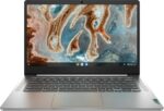 Lenovo Chromebook 3 14" Touch Laptop - Mediatek MT8183 - 4GB RAM - 64GB eMMC - Diseño Arctic Grey