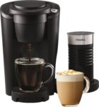 Keurig - Cafetera de cápsulas K Latte Single Serve K-Cup - Negra