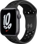 Apple Watch Nike SE (GPS) 44mm Caja de aluminio - Correa Deportiva - Diseño - Gris espacial