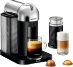 Nespresso - Vertuo Chrome - Breville con Aeroccino3