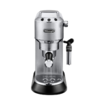 De'Longhi - DEDICA Espresso con 15 bares de presión y espumador de leche - Metalica