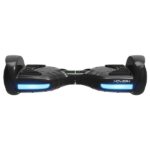 Hover-1 Blast Hoverboard negro, 80 Kg peso máximo, velocidad máxima de 12Km/h, luces brillantes LED