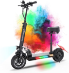 EVERCROSS - Scooter eléctrico HB24 para adultos con motor de 800 W - Hasta 45 km/h - CARGA MAX 200KG