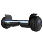 GOTRAX SRX PRO Hoverboard con altavoz Bluetooth, distancia de 12 km, peso máximo de 110 km, velocidad máxima de 12km/h, neumáticos todoterreno de 8.5 pulgadas y faros LED negros