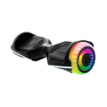 Jetson Rave Hoverboard, Límite de peso 110 kg., 12+ años, Morado, Altavoz Bluetooth, Ruedas con luz LED personalizables de espectro completo, 20 km/h, Rango de 16 km, Tiempo de carga de 3 horas, 24 V, Iones de litio de 4.0 Ah
