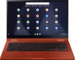 Samsung - Galaxy Chromebook 2 - Pantalla táctil QLED de 13,3" - Intel® Core™ i3 - Memoria de 8 GB - eMMC de 128 GB - Fiesta Roja