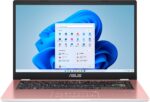 ASUS - Portátil de 14,0" - Intel Celeron N4020 - Memoria de 4 GB - eMMC de 64 GB - Oro rosa