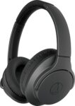 Audio-Technica - Auriculares inalámbricos con cancelación de ruido QuietPoint ATH-ANC700BT - Negro