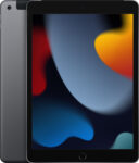 Apple - iPad de 10,2 pulgadas (último modelo) con Wi-Fi + Cellular - 256 GB - Gris espacial