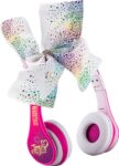 eKids JoJo Siwa Auriculares inalámbricos sobre la oreja - rosa
