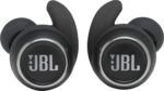 JBL - Auriculares internos Reflejar Mini Verdadero inalámbrico con cancelación de ruido - Negro