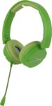 Altec Lansing - Auriculares inalámbricos 3 en 1 Kid Safe con micrófono y cable - Verde