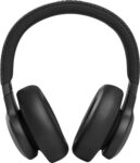 JBL - Auriculares inalámbricos sobre la oreja con cancelación de ruido Live 660NC - Negro