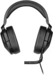CORSAIR - HS55 SURROUND Auriculares con cable Dolby Audio 7.1 para juegos para PC, Xbox Series X|S, Xbox One, PS5, PS4 con micrófono omnidireccional - Negro