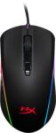 HyperX - Ratón óptico para juegos con cable Pulsefire Surge con iluminación RGB - Negro