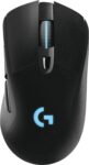 Logitech - Ratón óptico inalámbrico para juegos G703 LIGHTSPEED - Negro
