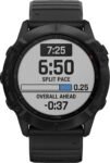 Garmin - fēnix 6X Pro GPS Smartwatch 35 mm Polímero reforzado con fibra - Negro con correa negra