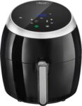 Bella - 5.3 qt. Freidora de convección de aire digital - Negro