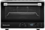 KitchenAid - Horno de encimera digital con Air Fry - Negro mate
