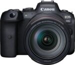 Canon - Cámara sin espejo EOS R6 con lente RF 24-105 mm f/4L IS USM - Negro