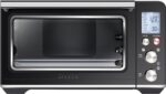 Breville - 1.1 Cu. Pie. Microondas de convección - Acero inoxidable cepillado