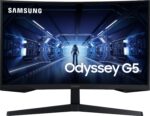 Samsung - Monitor Odyssey G5 32" LED curvo WQHD FreeSync con HDR (HDMI) - Negro
