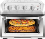 "Chefman - Toast-Air 6-Porción de convecciónHorno tostador  + Freidora - Plata "