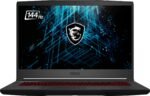 MSI - GF65 15.6" 144hz Gaming Laptop - Intel Core i5 - Memoria 8GB - NVIDIA GeForce RTX 3060 - SSD 512GB - Negro
