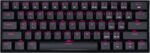 REDRAGON - K630 Dragonborn TKL Teclado mecánico con interruptor marrón para juegos con cable con retroiluminación - Negro