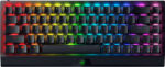 Razer - BlackWidow V3 Mini Hyperspeed Phantom Edition 65% Teclado mecánico inalámbrico para juegos con interruptor lineal amarillo - Negro