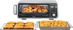 Ninja - Horno tostador de convección Foodi con funcionalidad 11 en 1 con tecnología Dual Heat y funcionalidad Flip - Plateado