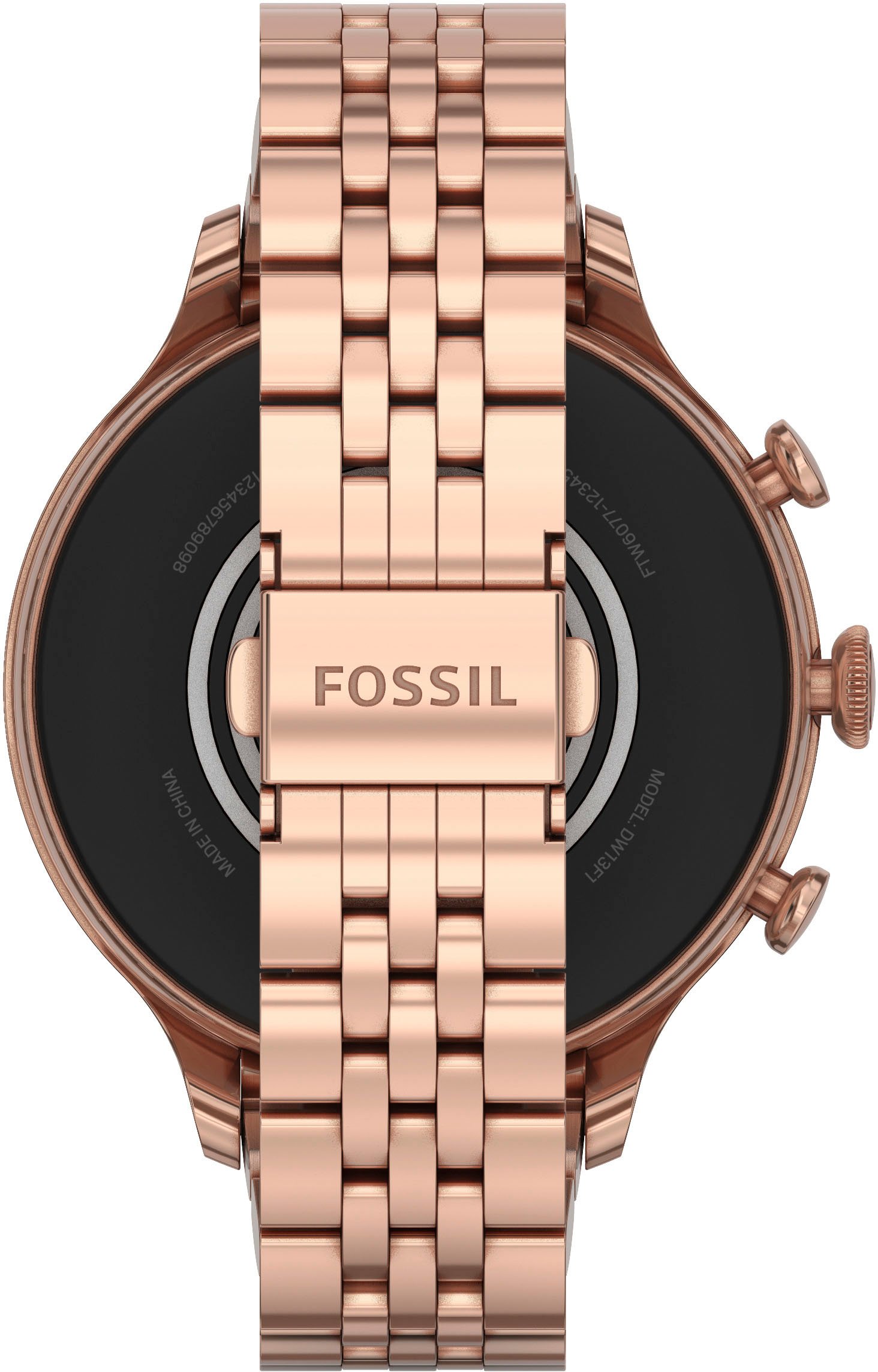 Smartwatch Gen 6 de acero inoxidable en tono oro rosa