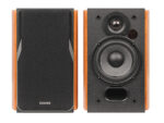 Edifier - R1380DB Altavoces activos de estantería, Altavoces para computadora - Bluetooth y entrada óptica - Altavoz de monitor de estudio 2.0 - Marrón