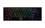 GAMDIAS - GD-HERMES E3 60% RGB Teclado mecánico con interruptor AZUL con cable - Negro