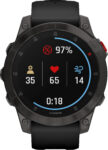 Garmin - epix (Gen 2) GPS Smartwatch 47mm Polímero reforzado con fibra - Titanio