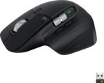 Logitech - MX Master 3S Ratón láser inalámbrico con desplazamiento ultrarrápido - Negro