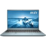MSI - Laptop Prestige 14 14" - Intel Core i5 - Memoria 16 GB - NVIDIA GeForce GTX 1650 - SSD 512 GB - piedra azul